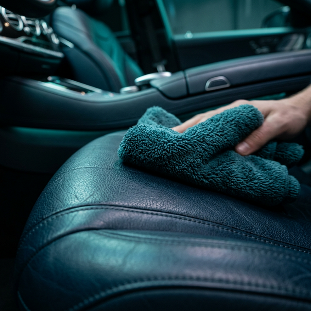 Detailní práce na kůži