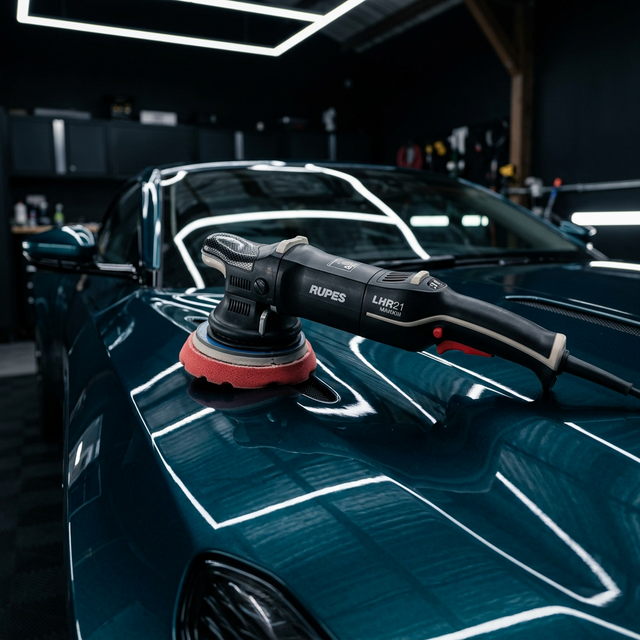 Strojní leštění laku